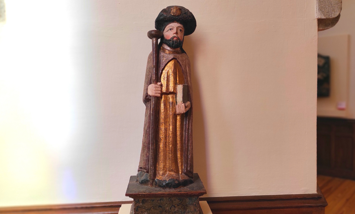Santiago Peregrino del siglo XIII, pieza del mes de septiembre