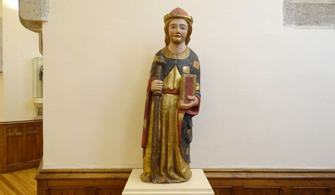 Santiago peregrino de Justel, Pieza del Mes de marzo