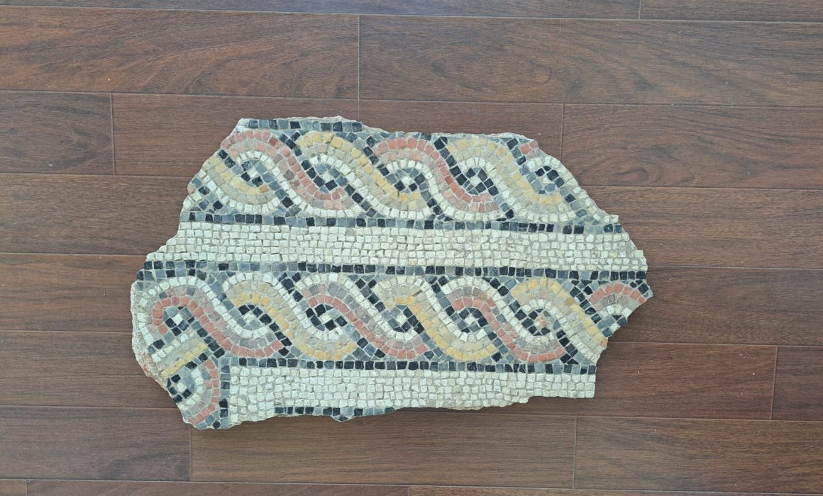 Un fragmento de mosaico romano, ‘Pieza del Mes’ de septiembre