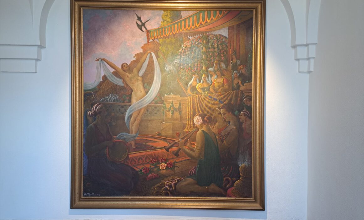 Palacio de Gaudi «La danza de Salomé», de Demetrio Monteserín, ‘Pieza del Mes’ de octubre